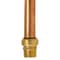 Apollo 1 in. Brass Push-to-Connect x Male Pipe Thread Adapter FSBMA1 - alternate 1